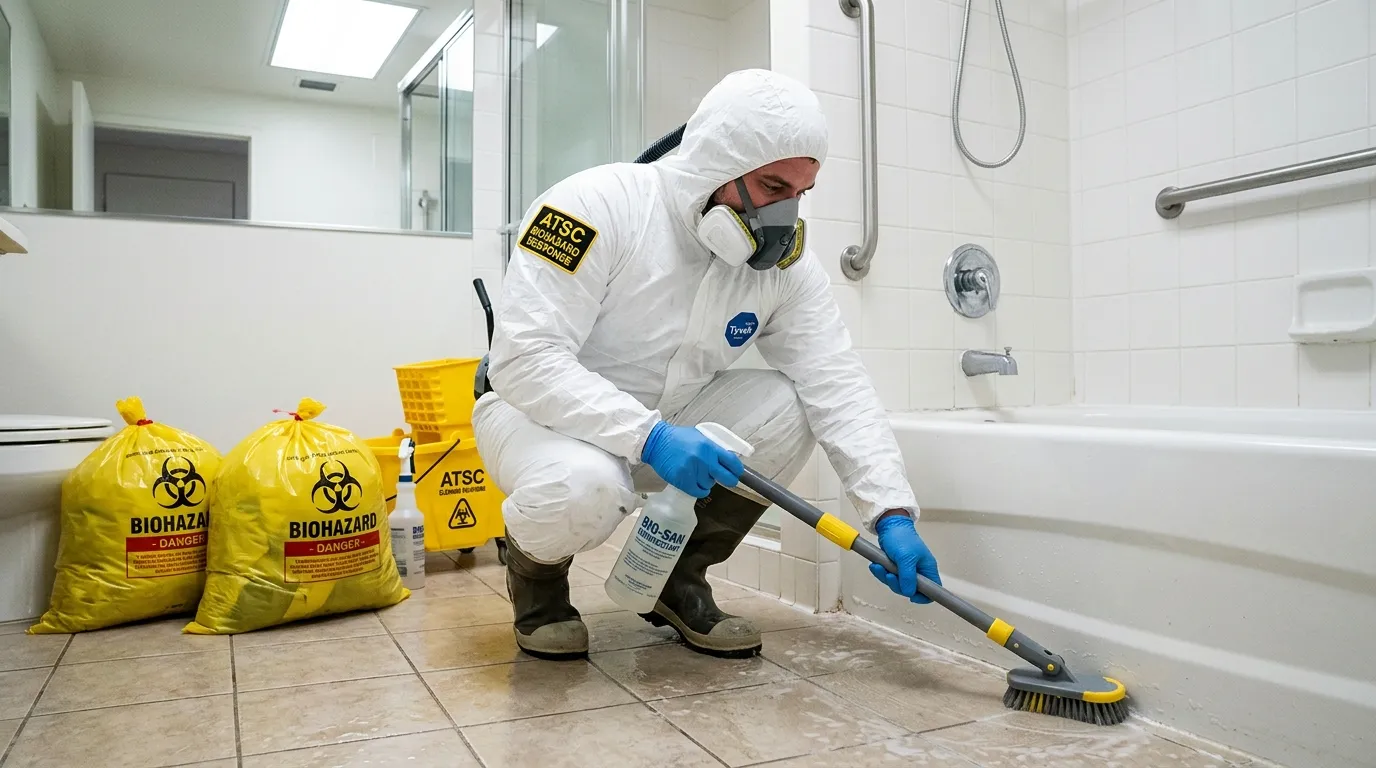 Decontamination equipment deployed for Blood Cleanup in Spanish Fork